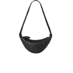 Lemaire SMALL CROISSANT BAG, Black 