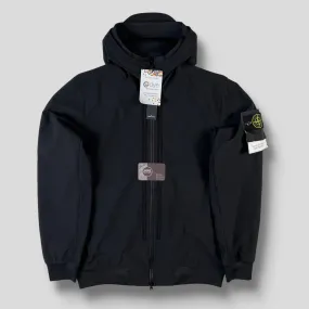 Light Soft Shell-R e-dye technology Hooded Jacket Black