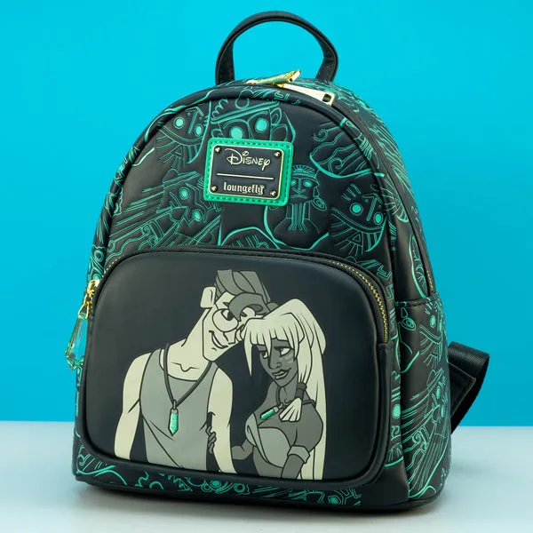 Loungefly x Disney Atlantis 20th Anniversary Kida Milo Mini Backpack