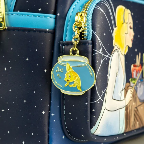 Loungefly x Disney Pinocchio Wish Upon a Star Mini Backpack