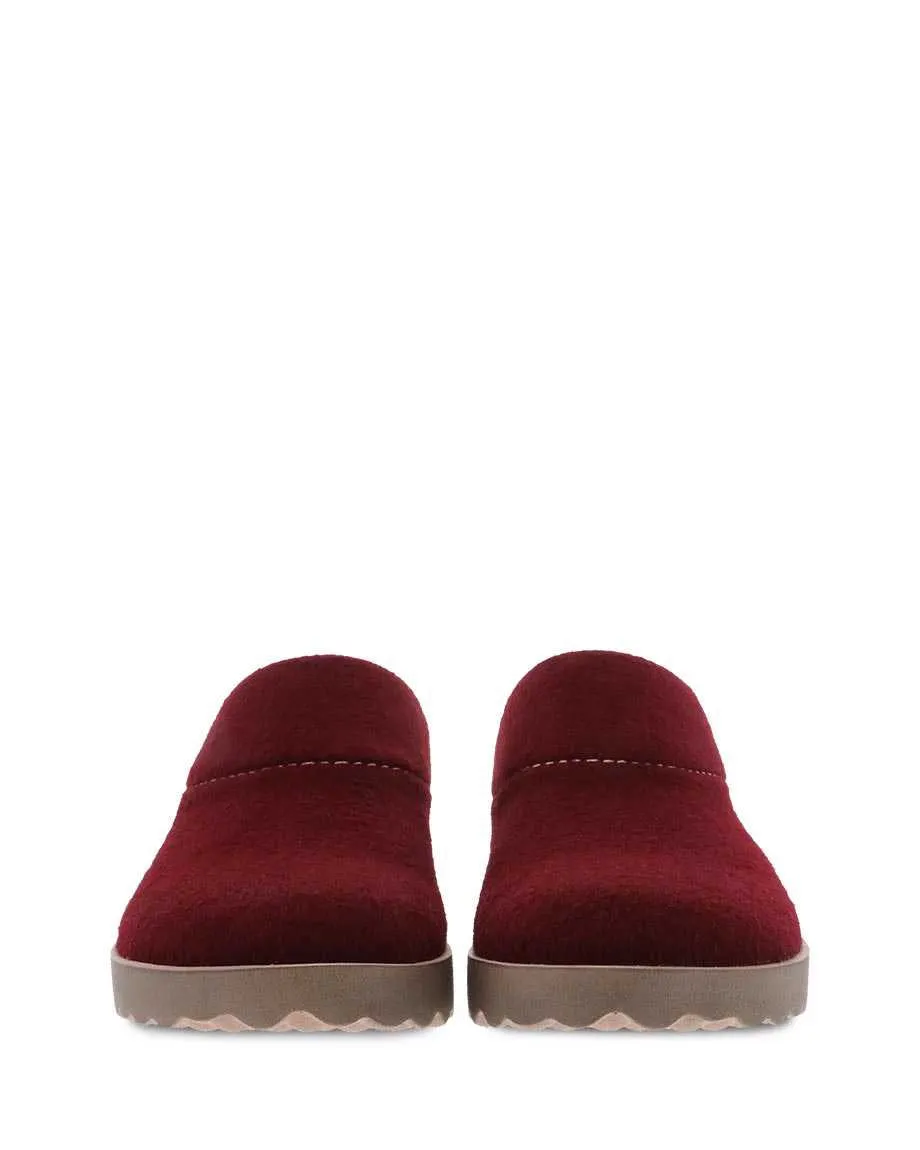  Lucie Slipper Mule in Cranberry CLOSEOUTS  