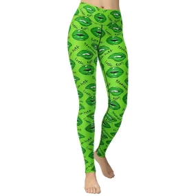 Lucky Irish Yoga Leggings