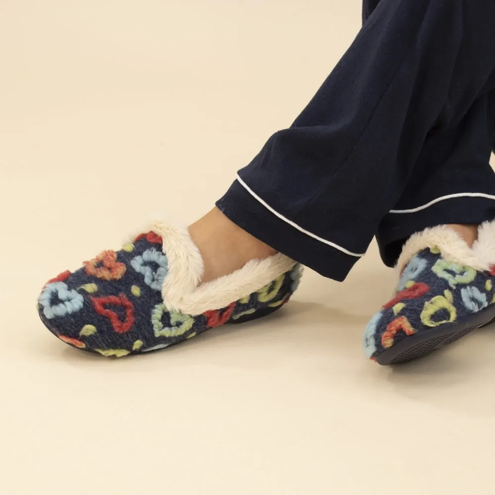 Lunar Truffle Full Slipper Navy KLA230