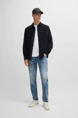 Maine regular-fit jeans in comfort-stretch denim