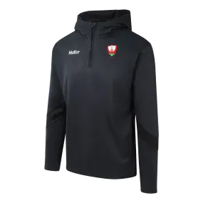 Mc Keever Dromahair GAA Core 22 1/4 Zip Hoodie - Adult - Black