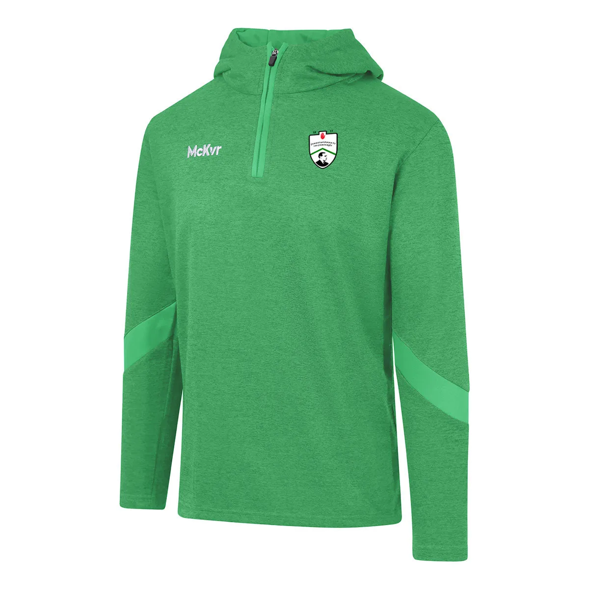 Mc Keever Fintona Pearses GAA Core 22 1/4 Zip Hoodie - Youth - Green