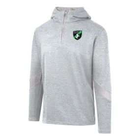 Mc Keever Fulham Irish GAA Core 22 1/4 Zip Hoodie - Adult - Grey