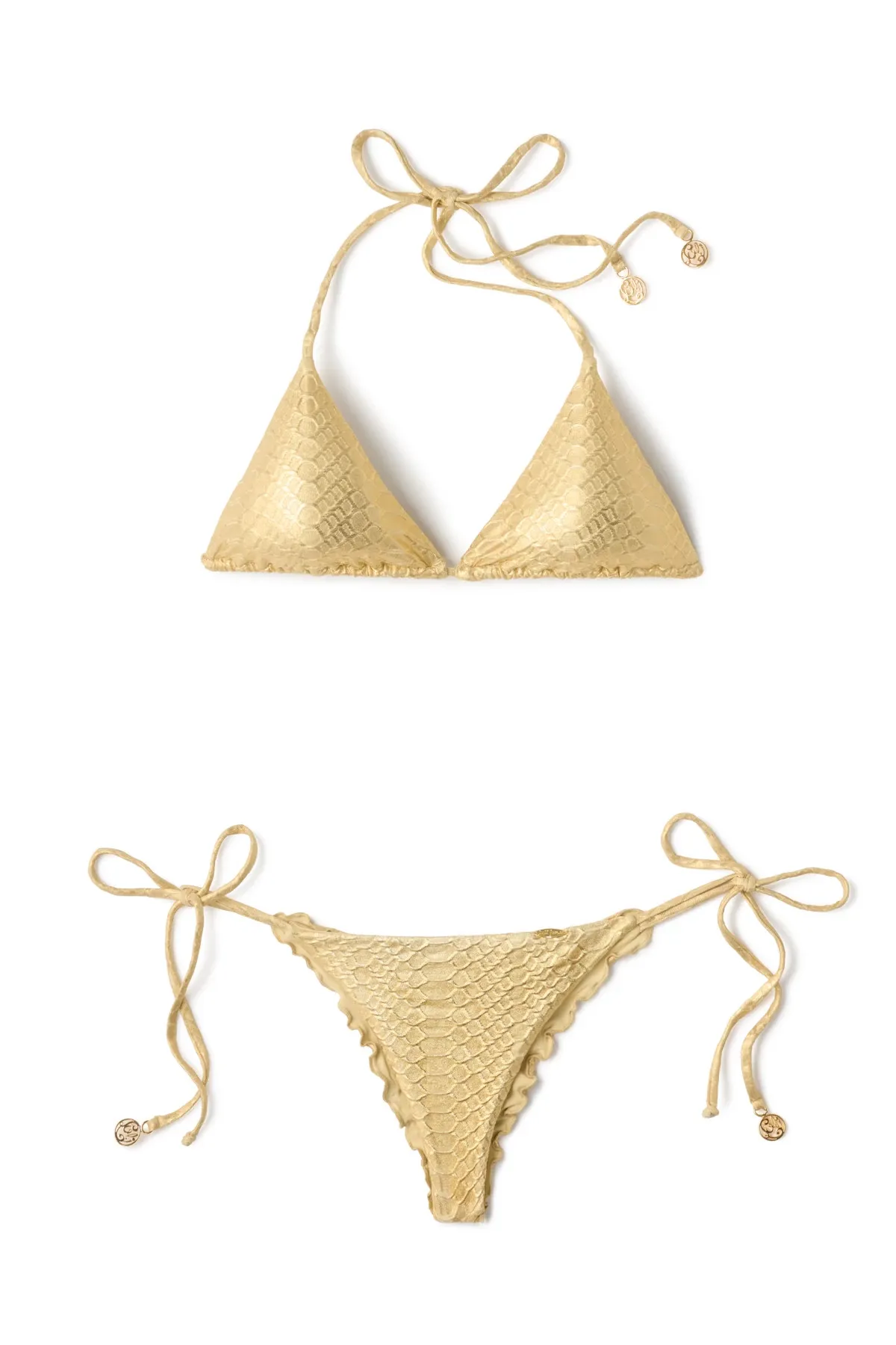 Medusa Sliding Triangle Bikini Top