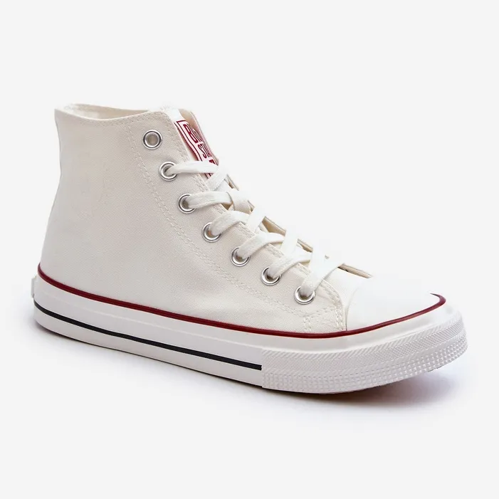 Men's High-top Sneakers Big Star NN174104 White