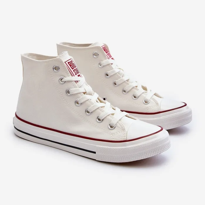 Men's High-top Sneakers Big Star NN174104 White