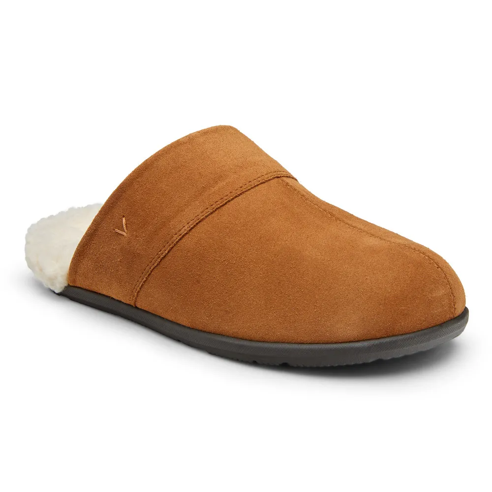 Men’s Vionic Alfons Mule Slipper – Toffee