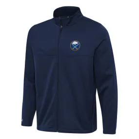 Men's Buffalo Sabres Antigua Navy Links 2 Full-Zip Golf Jacket