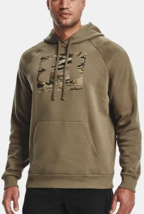 Men's |Under Armour | 1357939 | Rival Fleece Hoodie | Bayou / UA Barren Camo