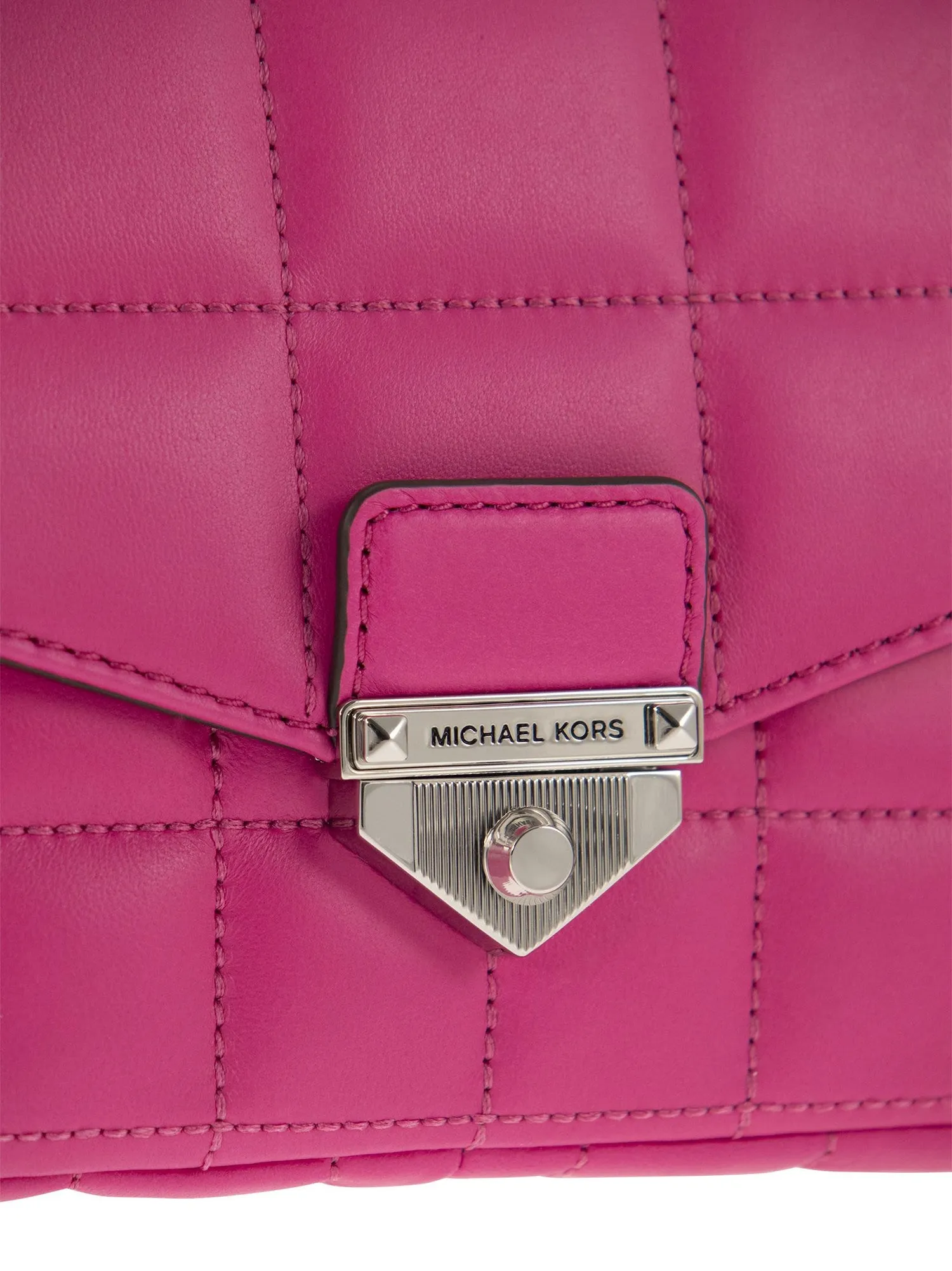 Michael Kors    Michael Kors So Ho Small Quilted Leather Shoulder Bag