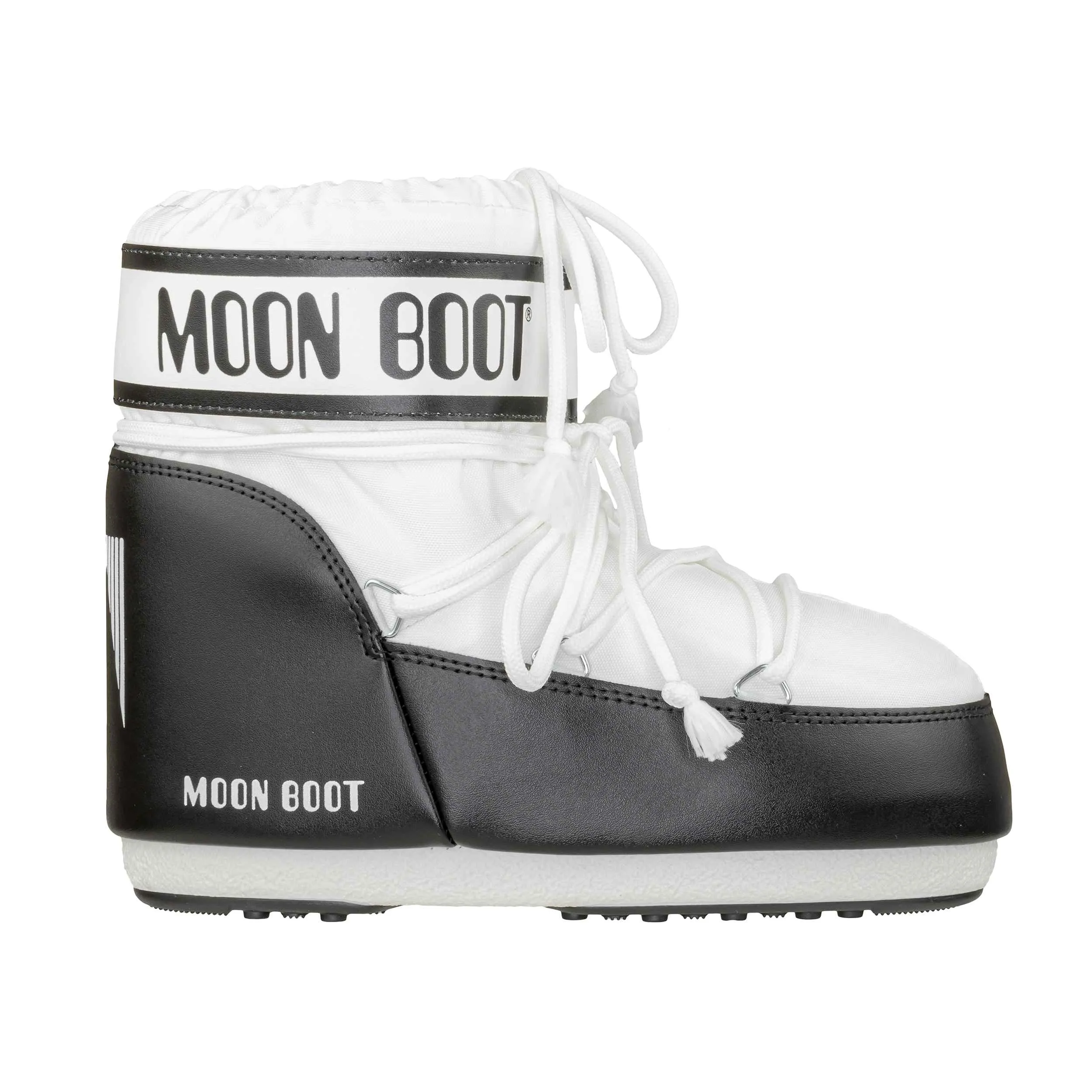 MOON BOOT ICON LOW NYLON WHITE