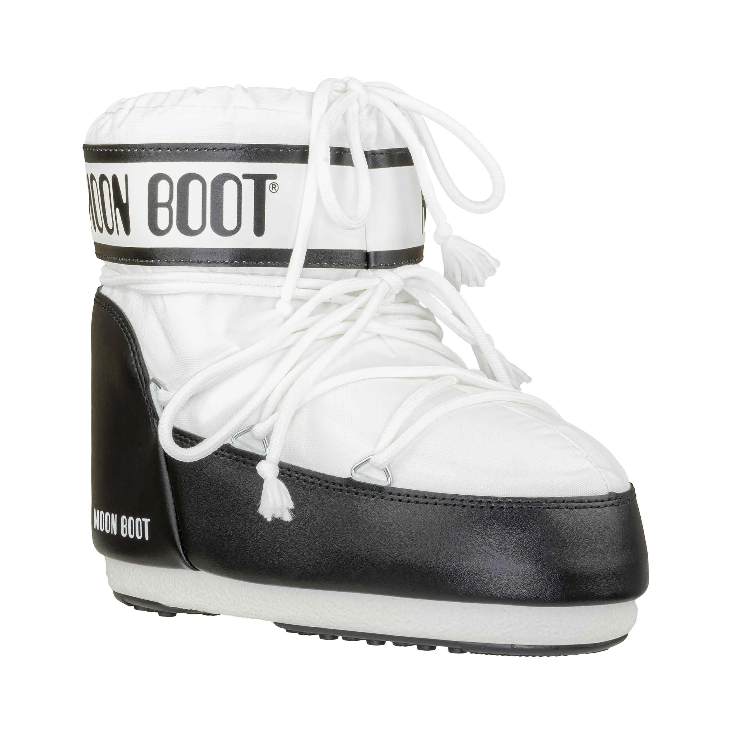 MOON BOOT ICON LOW NYLON WHITE