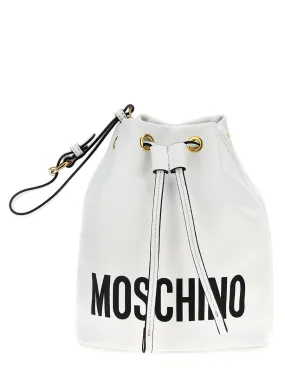 Moschino    Moschino Logo Bucket Bag