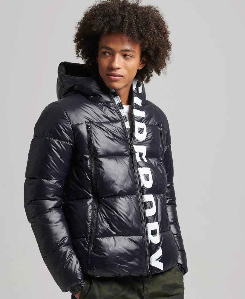 Mountain Hooded Alpine Jacket | Black