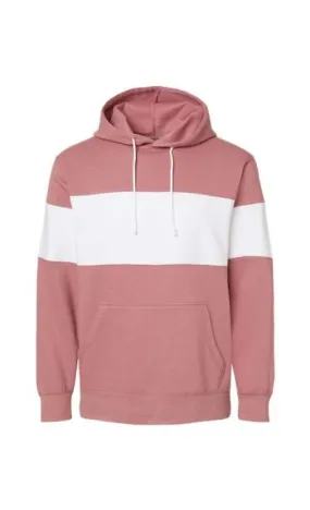 Mv Sport 22709 Classic Fleece Colorblocked Hooded Sweatshirt