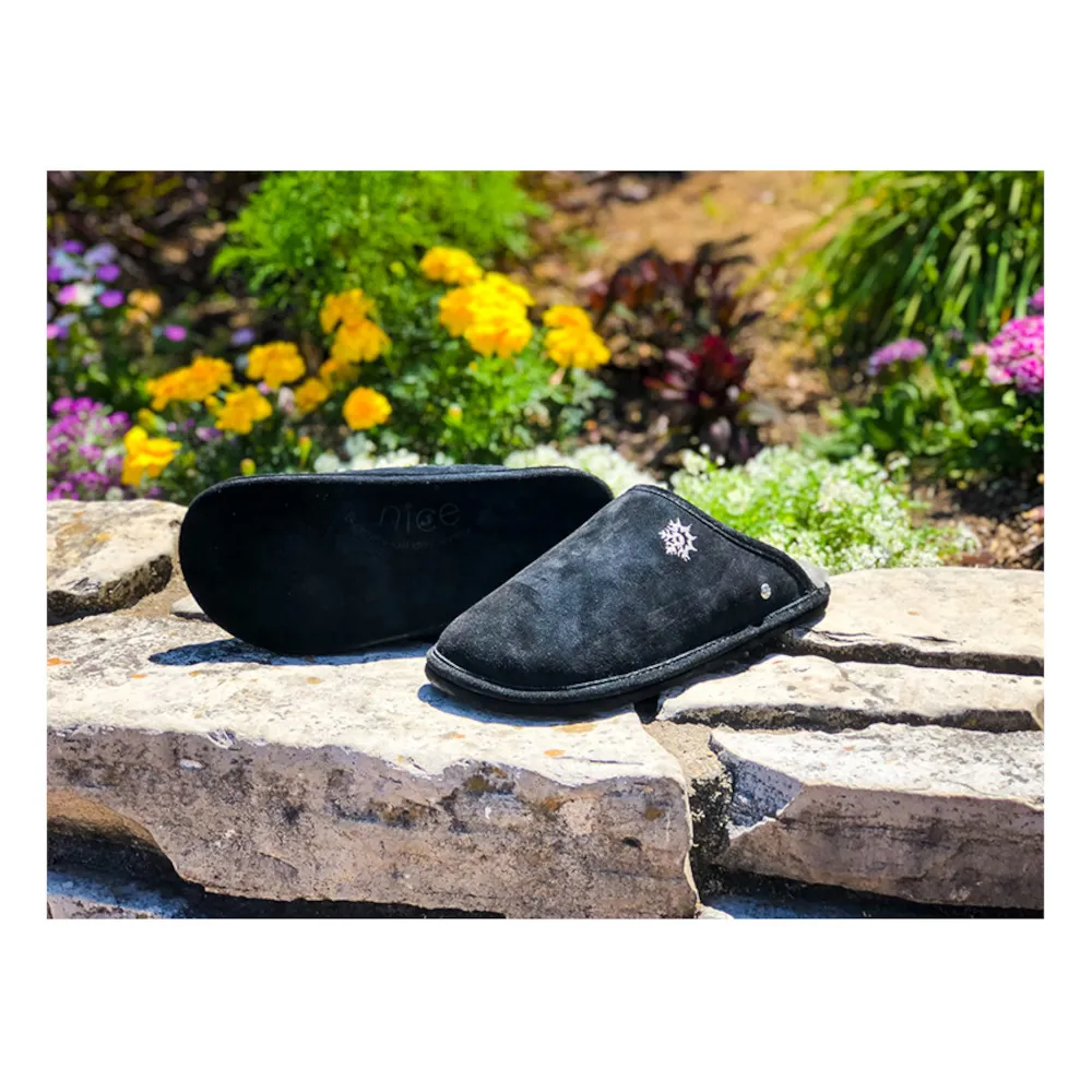 Nice SLO Town Scuff Black Men’s Slipper