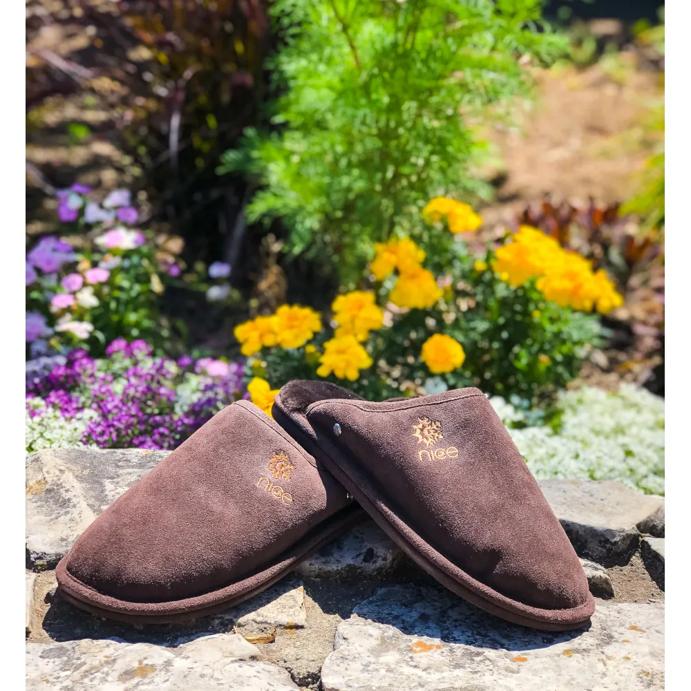 Nice SLO Town Scuff Chocolate Women’s Slipper