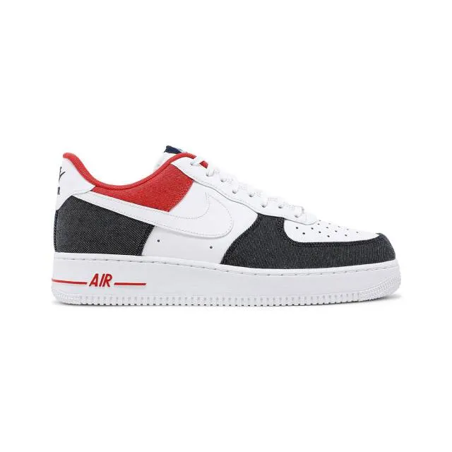Nike air force 1 '07 lx (usa olympics white red denim/ white/ mid