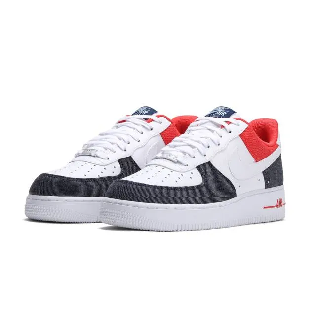 Nike air force 1 '07 lx (usa olympics white red denim/ white/ mid