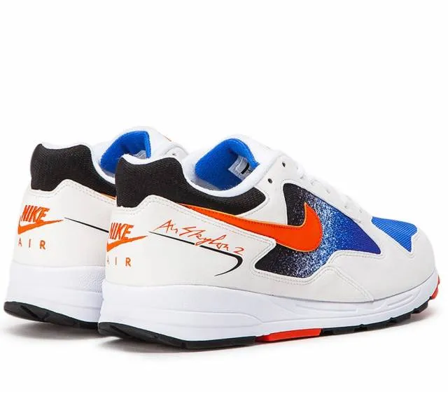 Nike air skylon ii white/t.orange sneakers ao1551-108 us 7.5