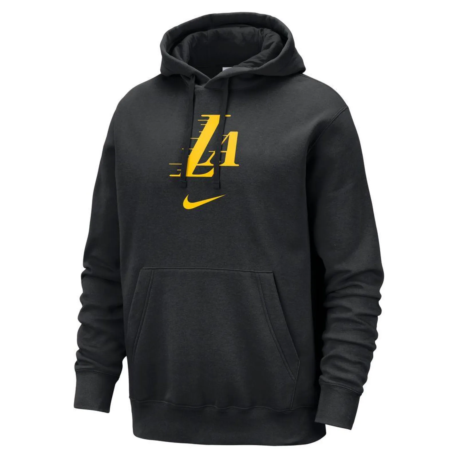 Nike NBA Club Fleece City Edition Los Angeles Lakers Hoodie "Black"