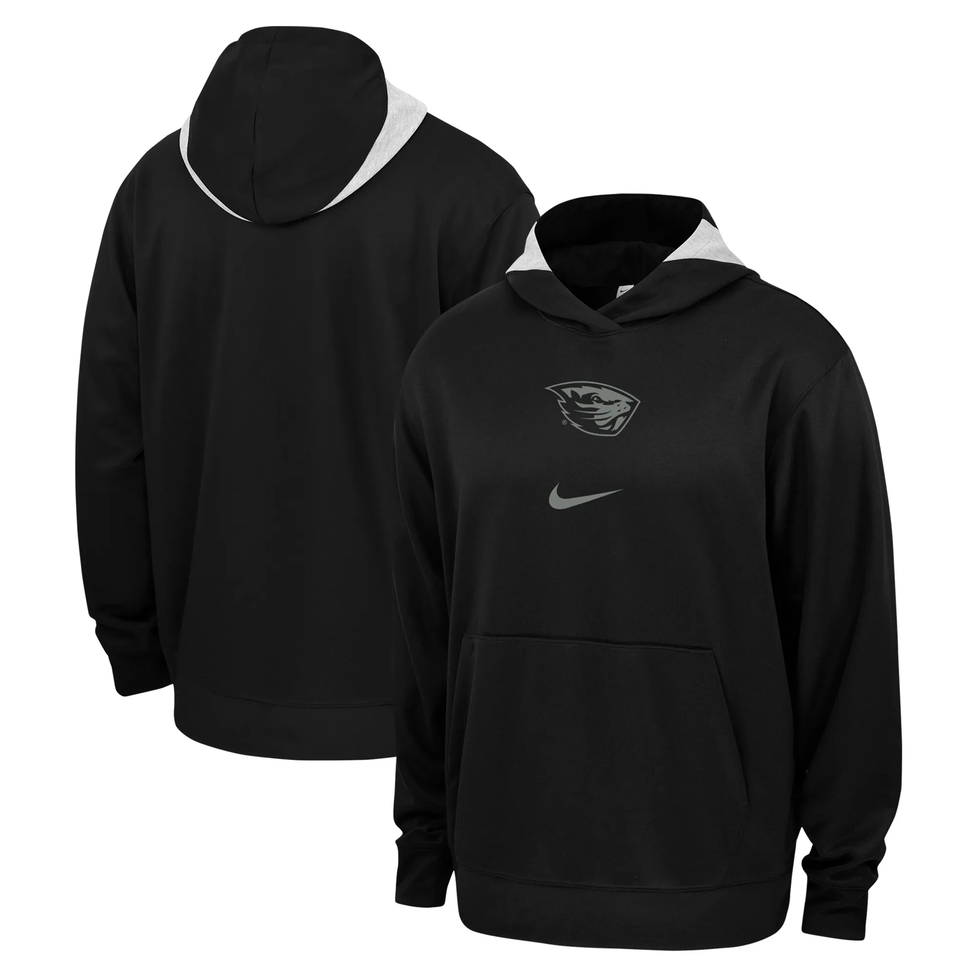 Nike Oregon State Beavers Black Basketball Spotlight Performance Pullover Hoodie