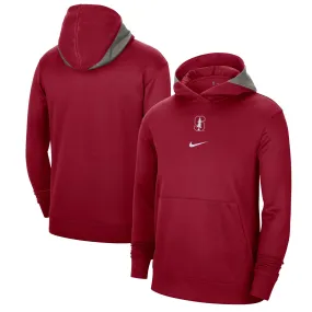 Nike Stanford Cardinal Cardinal Team Basketball Spotlight Performance Pullover Hoodie