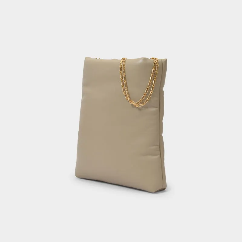 Noelani Bag in Beige Vegan Leather