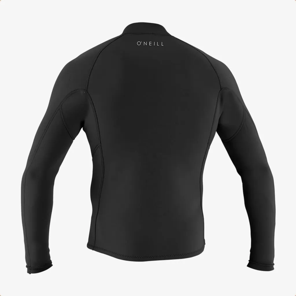 O'Neill Reactor 2 1.5mm Front Zip L/S Jacket Black