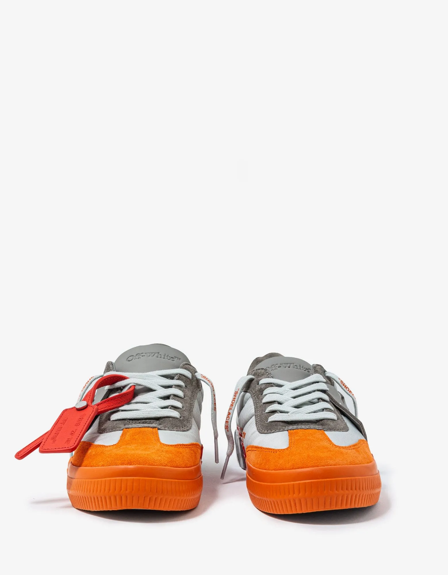 Off-White Floating Arrow Grey & Orange Trainers