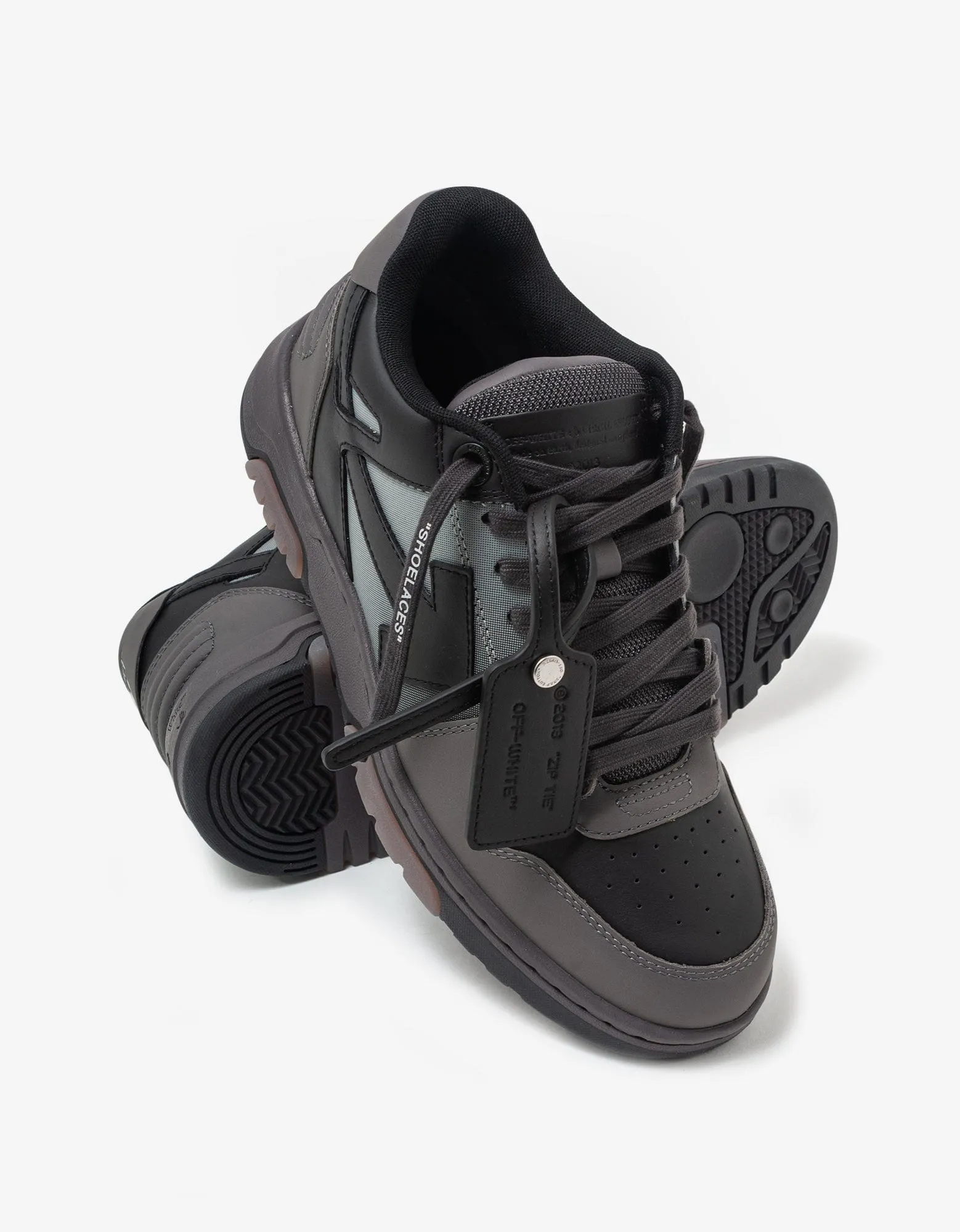 Off-White Out Of Office Black Trainers