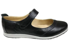 Opananken Trixy Womens Comfortable Brazilian Leather Mary Jane Shoes