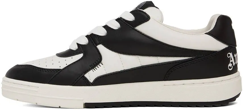 Palm Angels Black & White University Sneakers