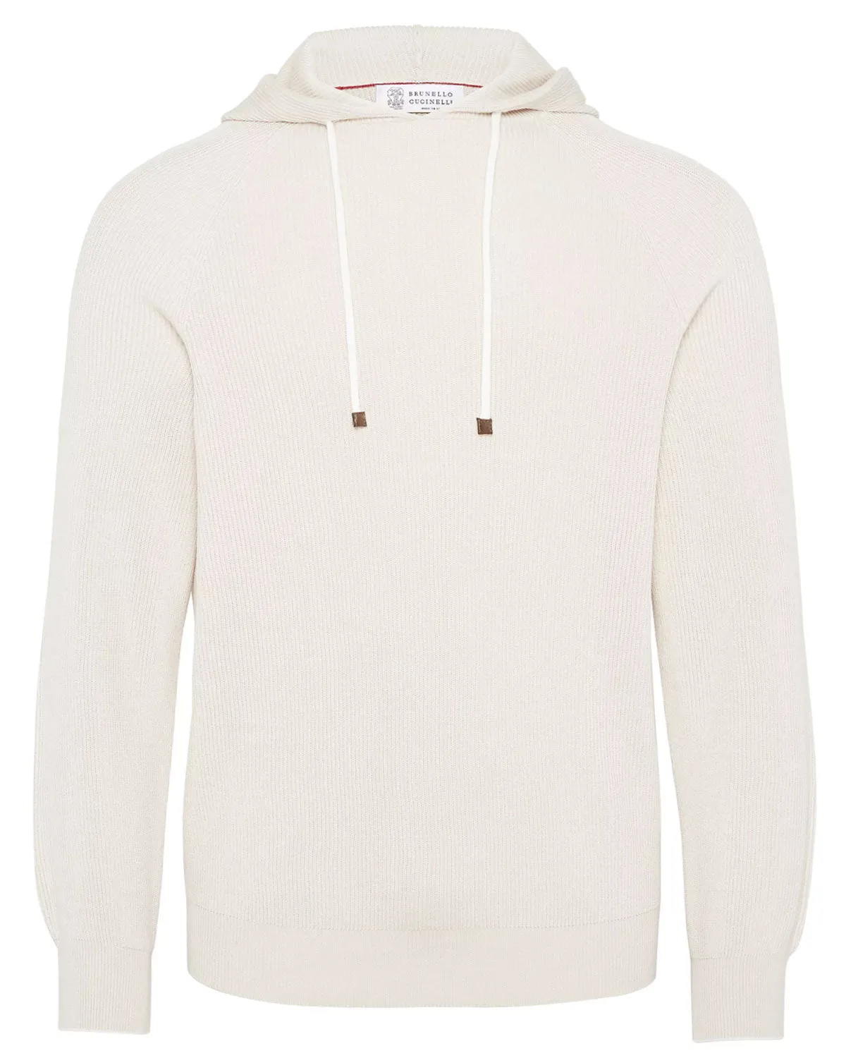 Panama Cotton Hooded Sweater