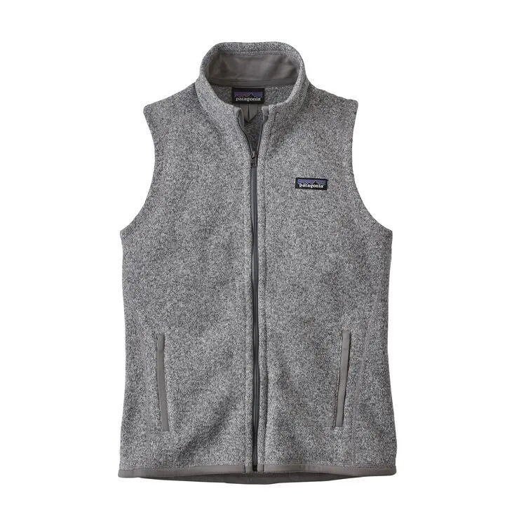 Patagonia Women's Better Sweater Fleece Vest 25887 Birch White