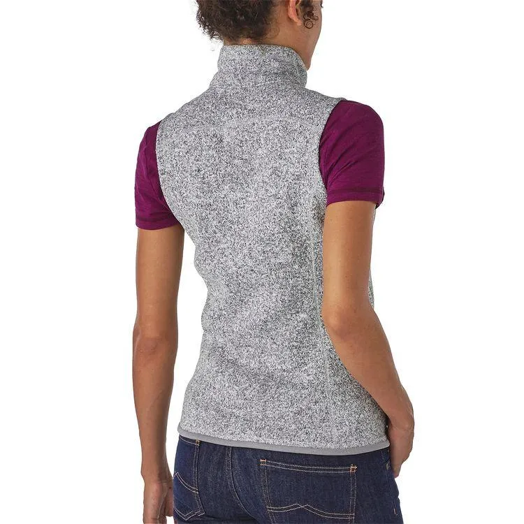 Patagonia Women's Better Sweater Fleece Vest 25887 Birch White