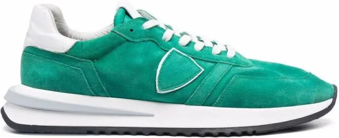 Philippe Model Paris Tropez 2.1 washed suede sneakers Green