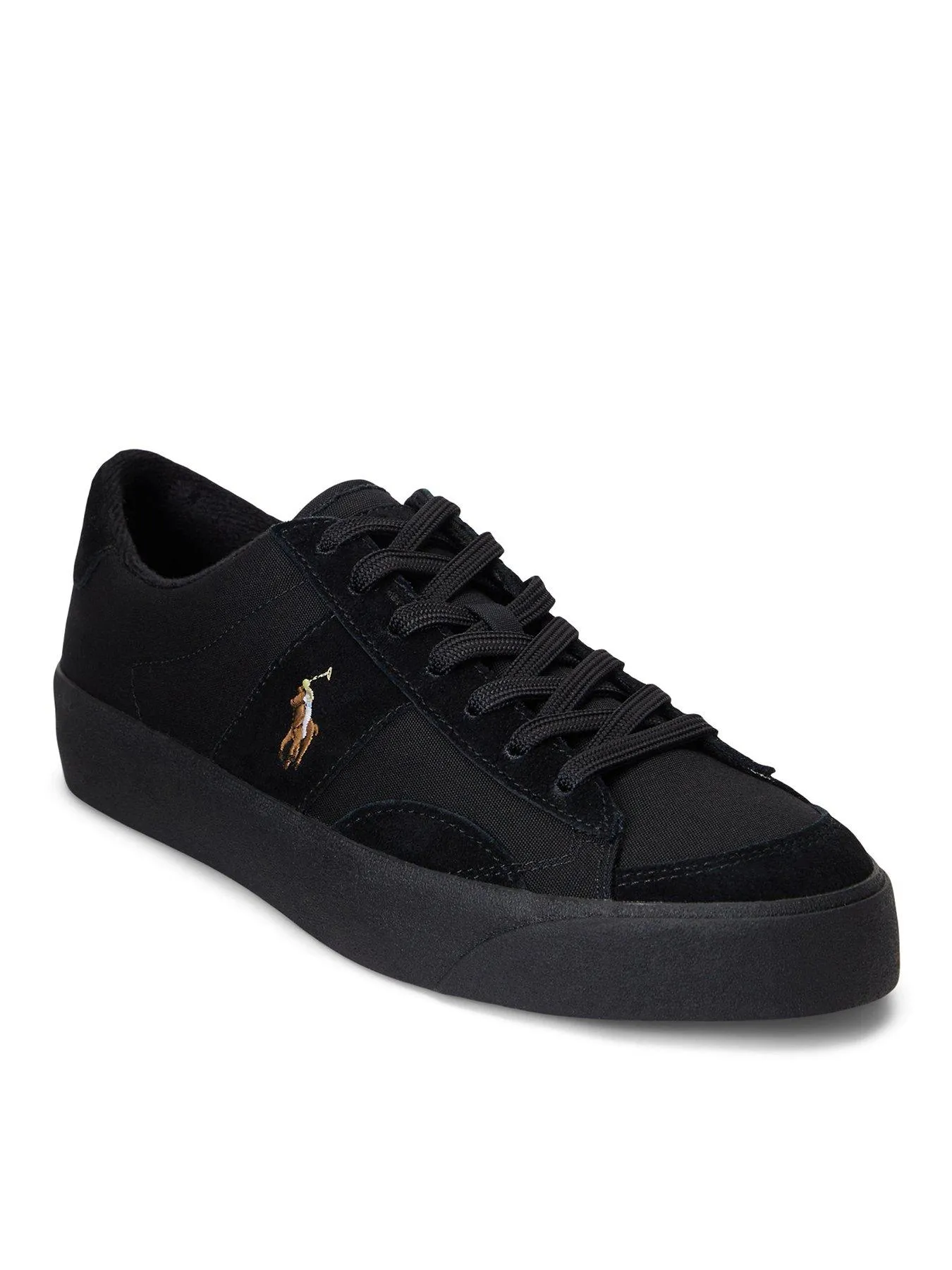 Polo Ralph Lauren Sayer Sport Trainers - Black/Black