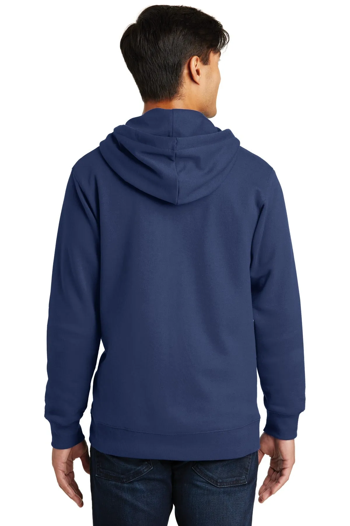 Port & Company - Men's Fan Favorite Fleece Full-Zip Hooded Sweatshirt