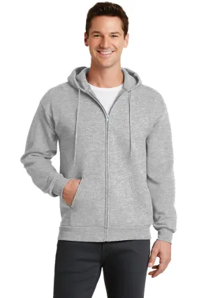 Port & Company PC78ZH Core Fleece Full-Zip Hooded Sweatshirt