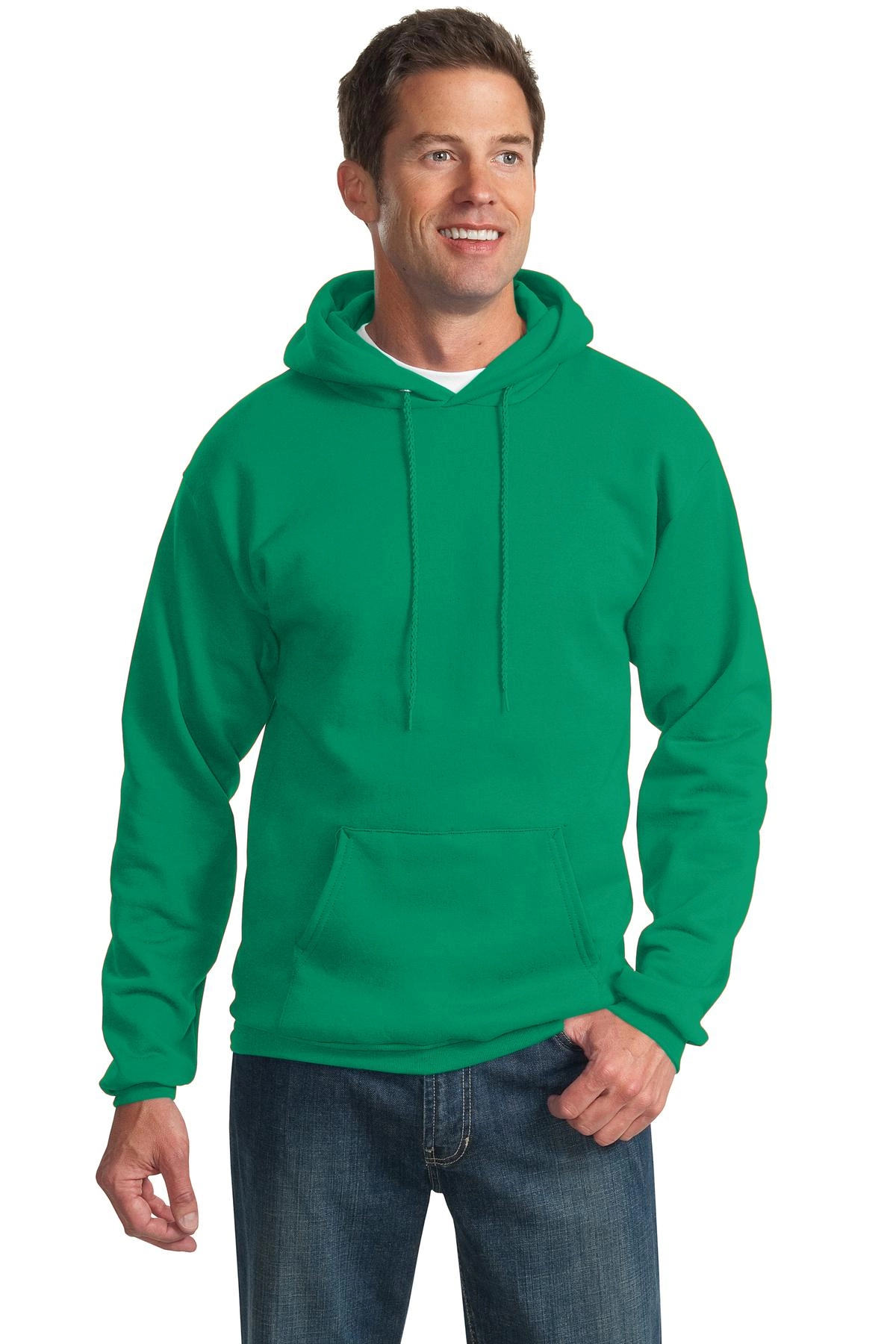 Port & Company PC90HT Tall Essential Fleece Pullover Hooded Sweatshirt SKU: PC90HT