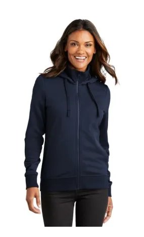 Port Authority L814 Ladies Smooth Fleece Hooded Jacket