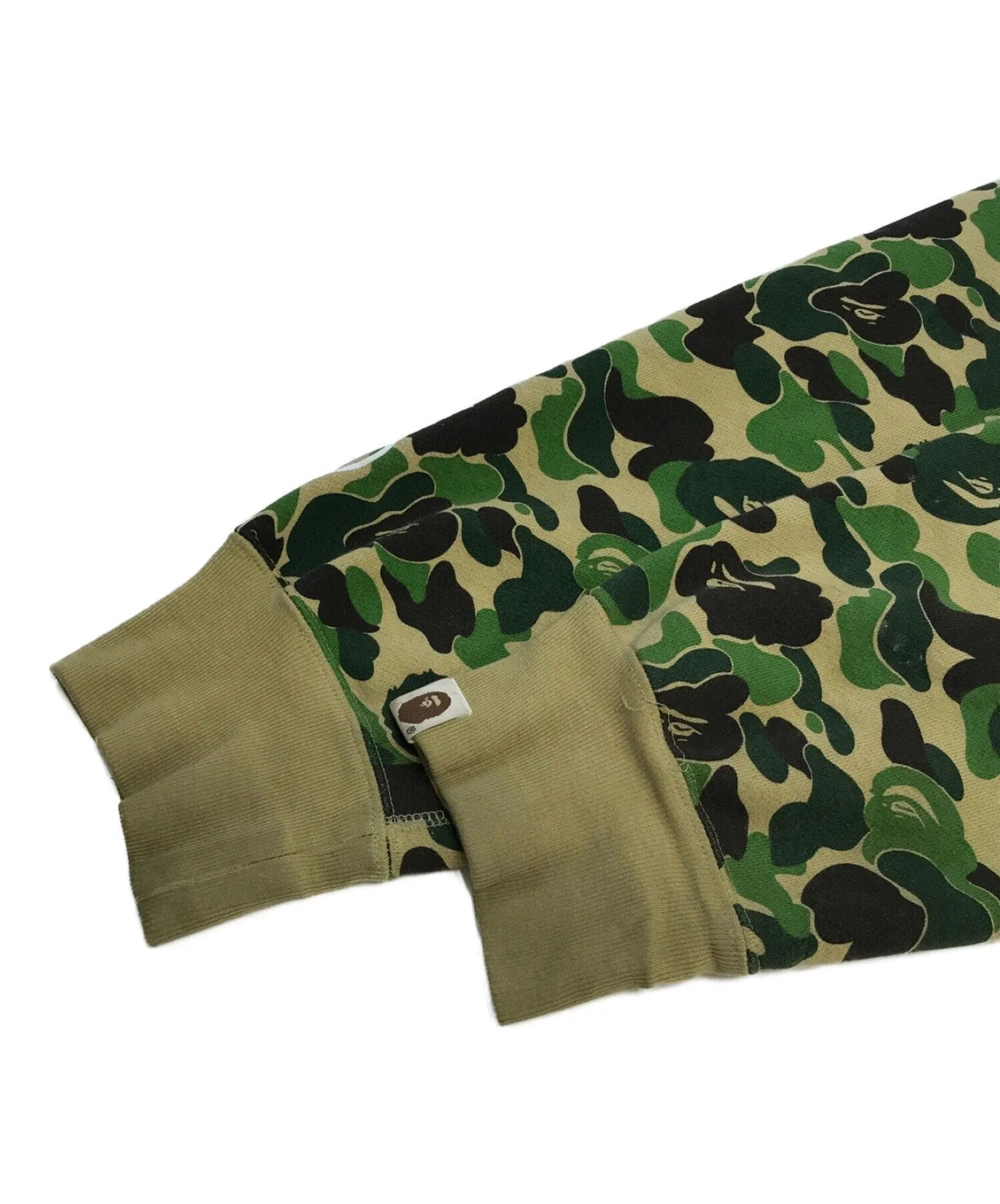 [Pre-owned] A BATHING APE ABC CAMO TIGER FULL ZIP HOODIE 001zpg301013x