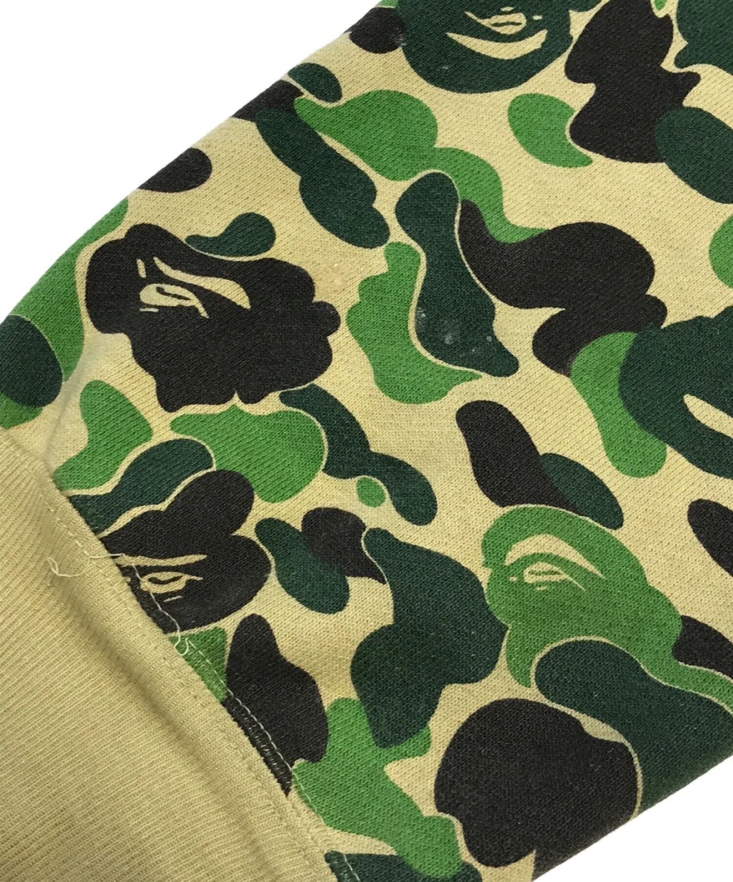 [Pre-owned] A BATHING APE ABC CAMO TIGER FULL ZIP HOODIE 001zpg301013x