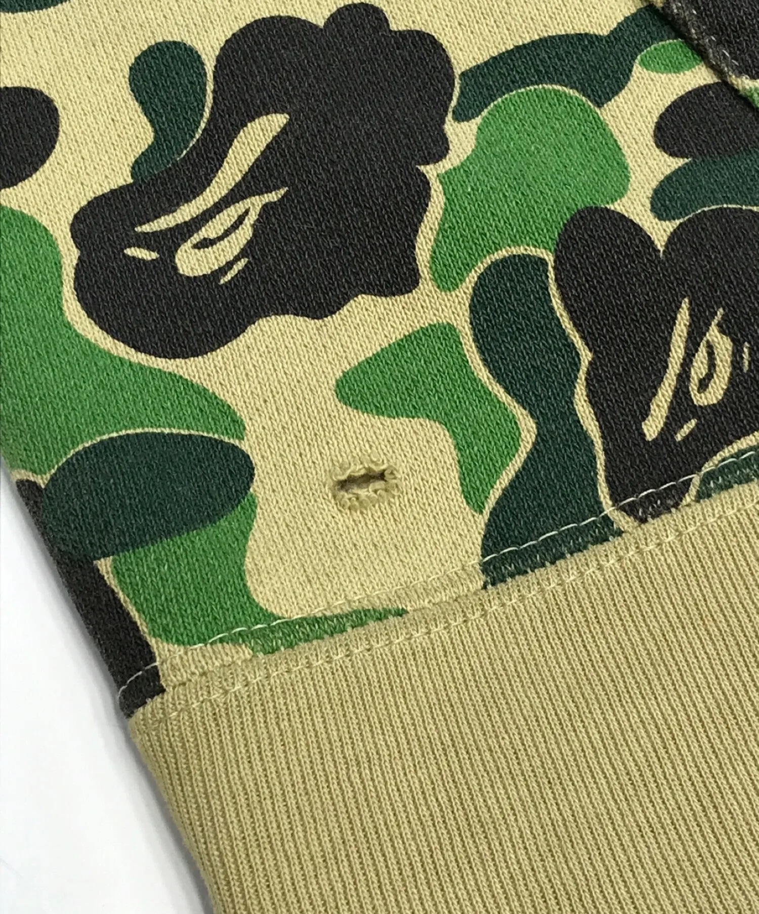 [Pre-owned] A BATHING APE ABC CAMO TIGER FULL ZIP HOODIE 001zpg301013x