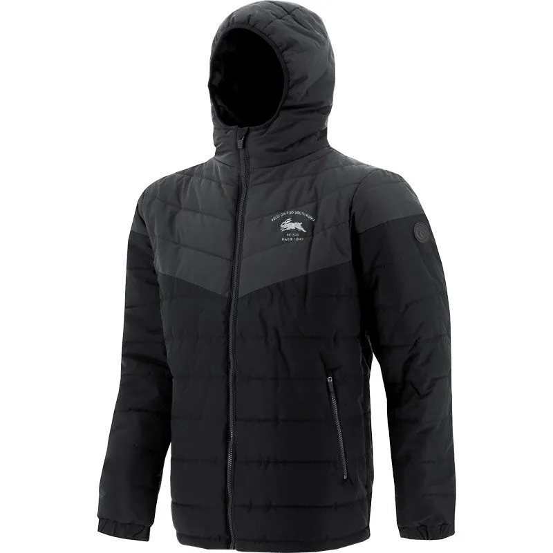 Preston and South Ribble Rabbitohs Kids' Maddox Hooded Padded Jacket Black